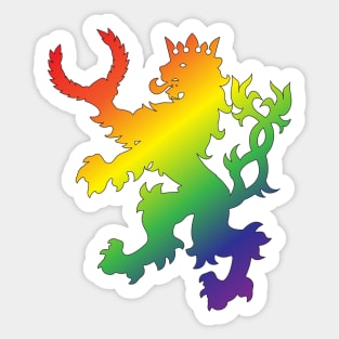 An Tir Pride - Pride - Silhouette Sticker